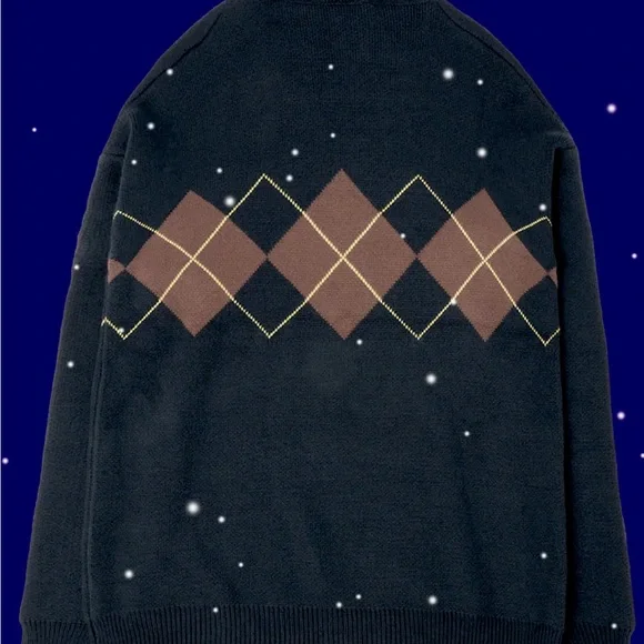 NWT Taylor Swift Red Album Argyle Sweater 4XL Rare Unisex